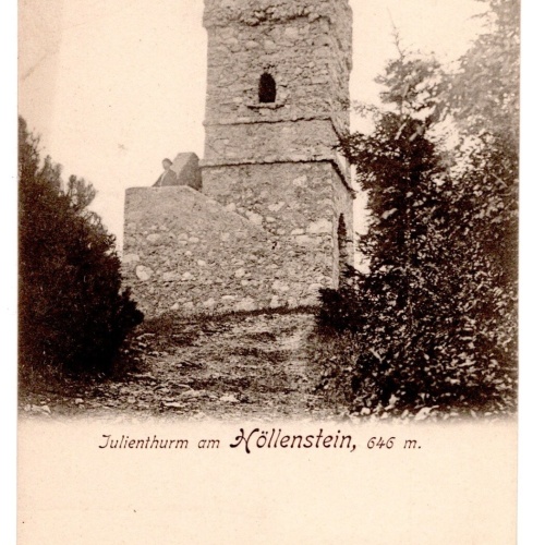 AK, Julienthurm am Höllenstein, Niederösterreich, Ansichtskarte (S6675)