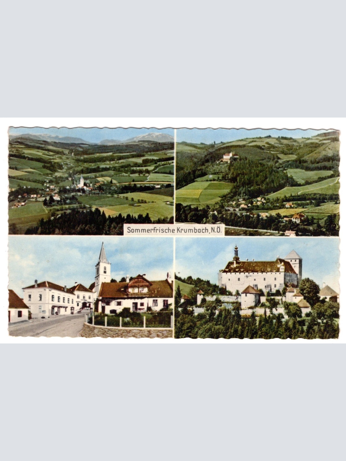 AK, Krumbach, Niederösterreich, Ansichtskarte (S6683)
