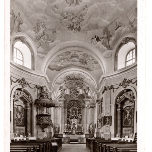 AK, Wallfahrtskirche Hoheneich, Niederösterreich, Ansichtskarte (S6688)