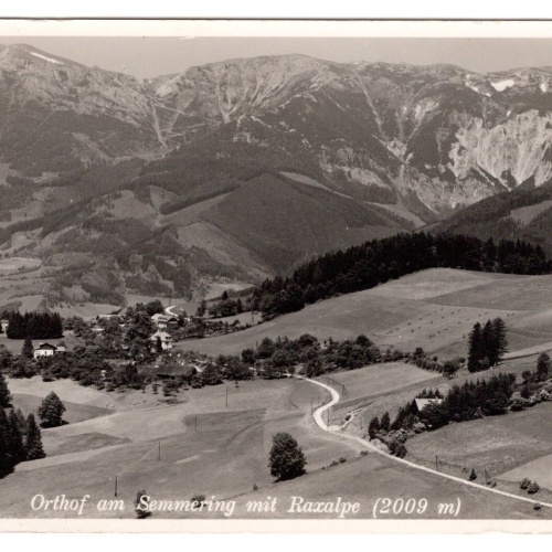 AK, Orthof am Semmering, Niederösterreich, Ansichtskarte (S6698)