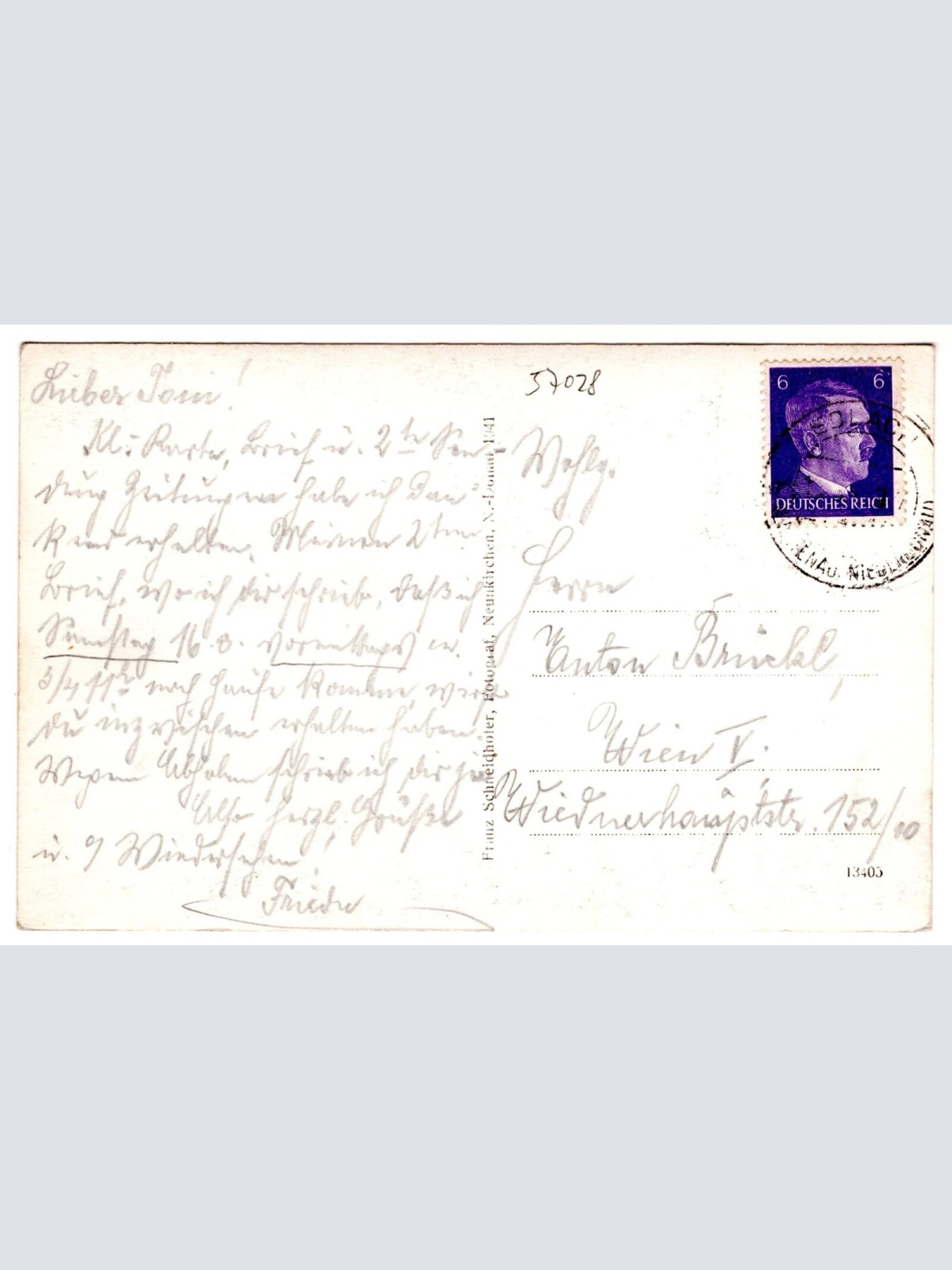 AK, Orthof am Semmering, Niederösterreich, Ansichtskarte (S6698)