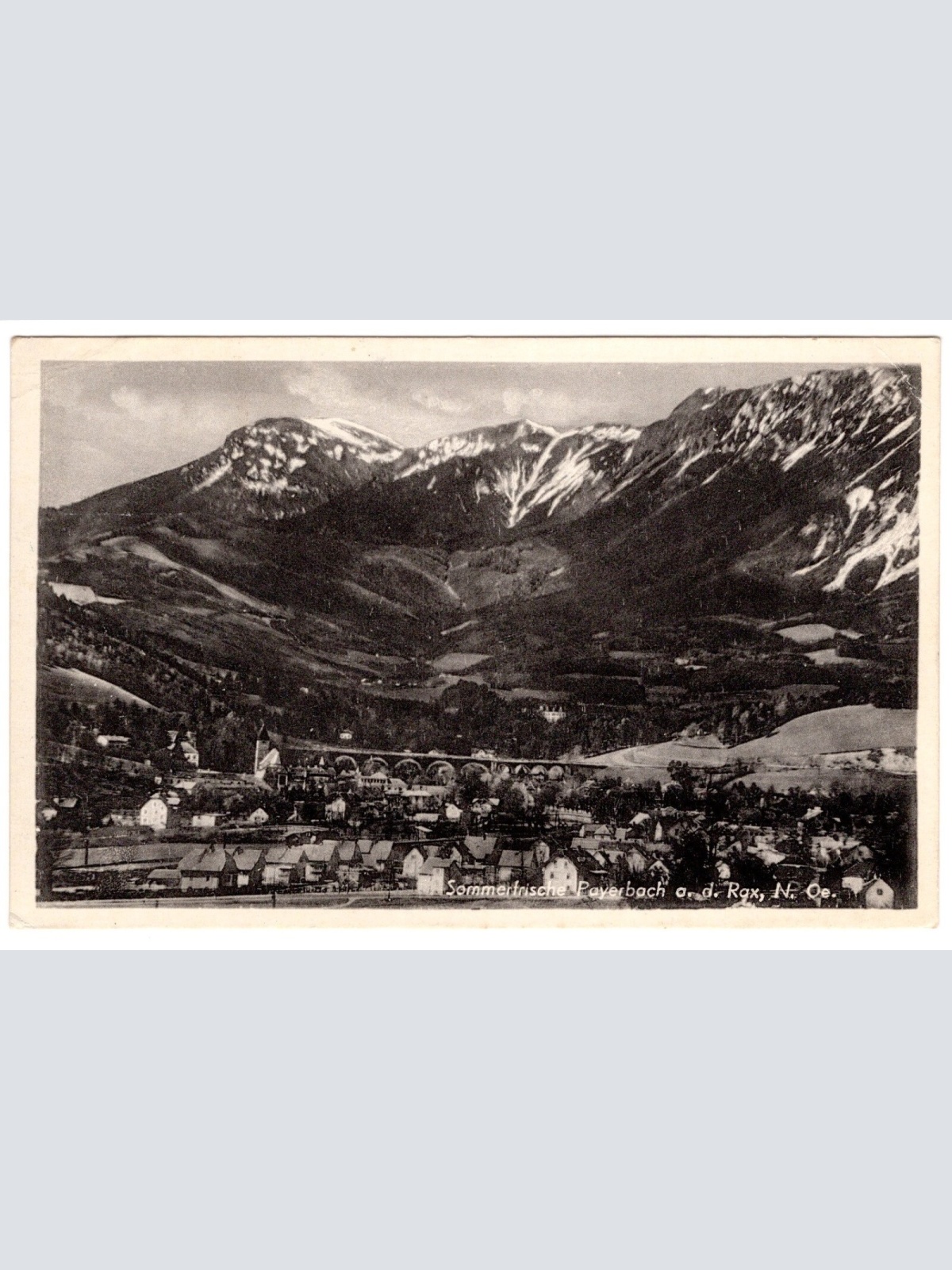 AK, Payerbach an der Rax, Niederösterreich, Ansichtskarte (S6704)