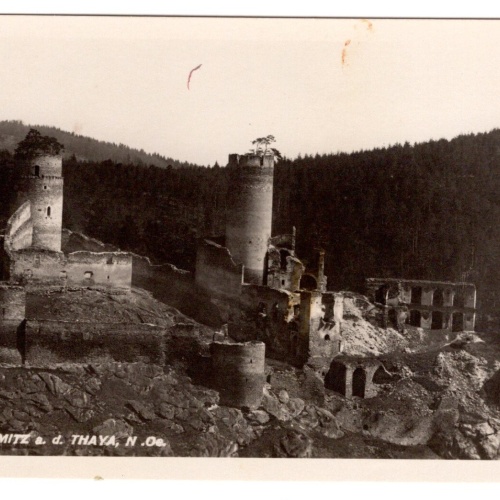 AK, Ruine Kollmitz, Niederösterreich, Ansichtskarte (S6706)