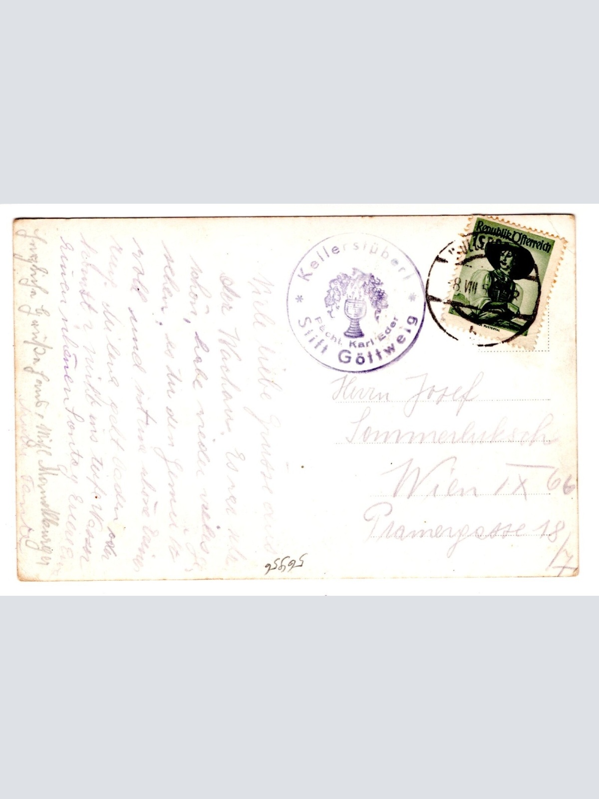 AK, Stift Göttweig, Niederösterreich, Ansichtskarte (S6719)