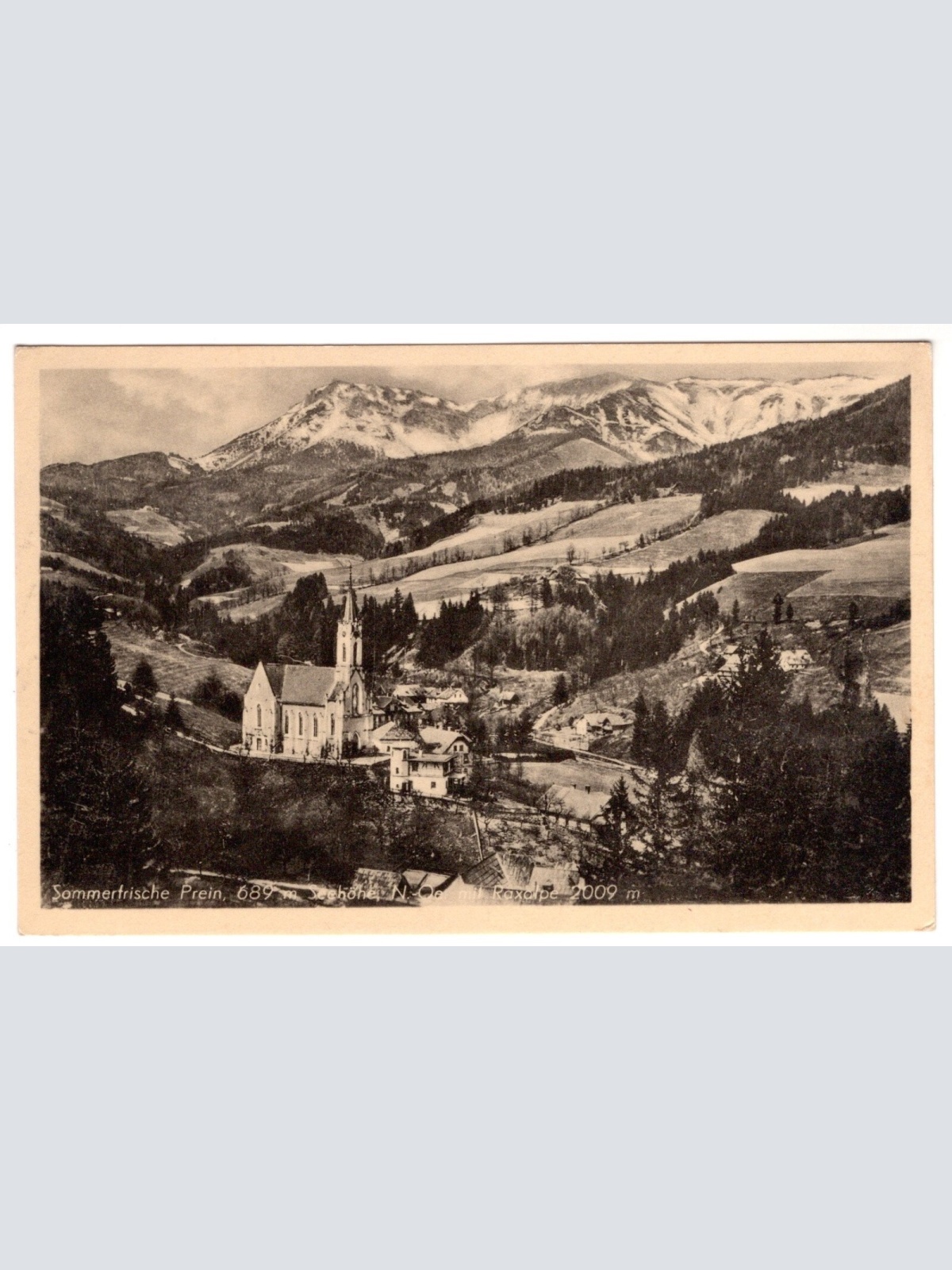 AK, Prein, Niederösterreich, Ansichtskarte (S6721)