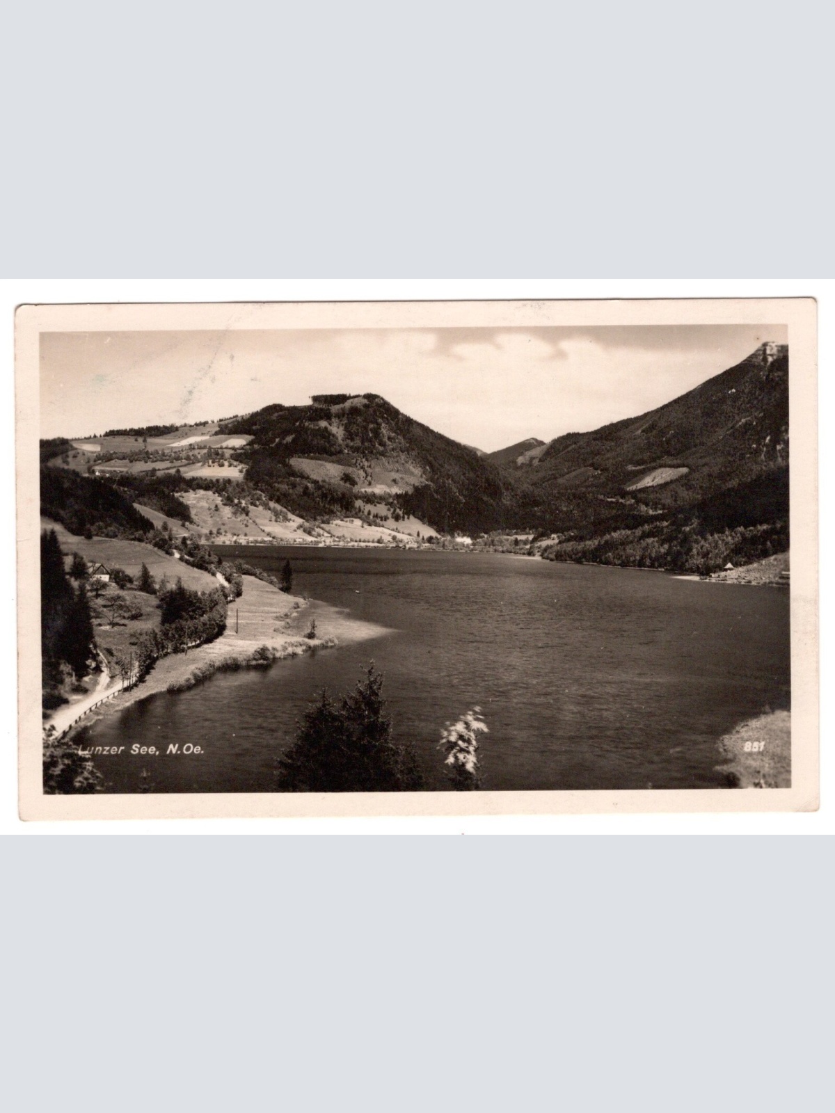 AK, Lunzer See, Niederösterreich, Ansichtskarte (S6724)
