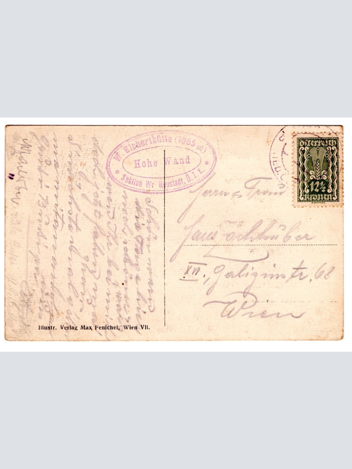 AK, Hohe Wand, Niederösterreich, Ansichtskarte (S6726)