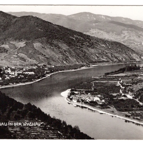 AK, die Donau in der Wachau, Niederösterreich, Ansichtskarte (S6745)
