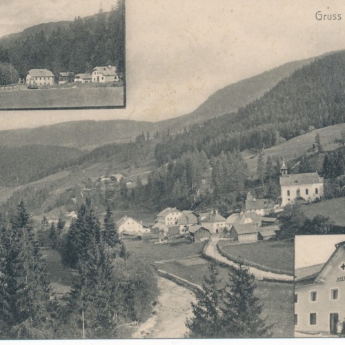 AK aus Annaberg mit Gsengersgasthaus Salzburg Ansichtskarte (14384)