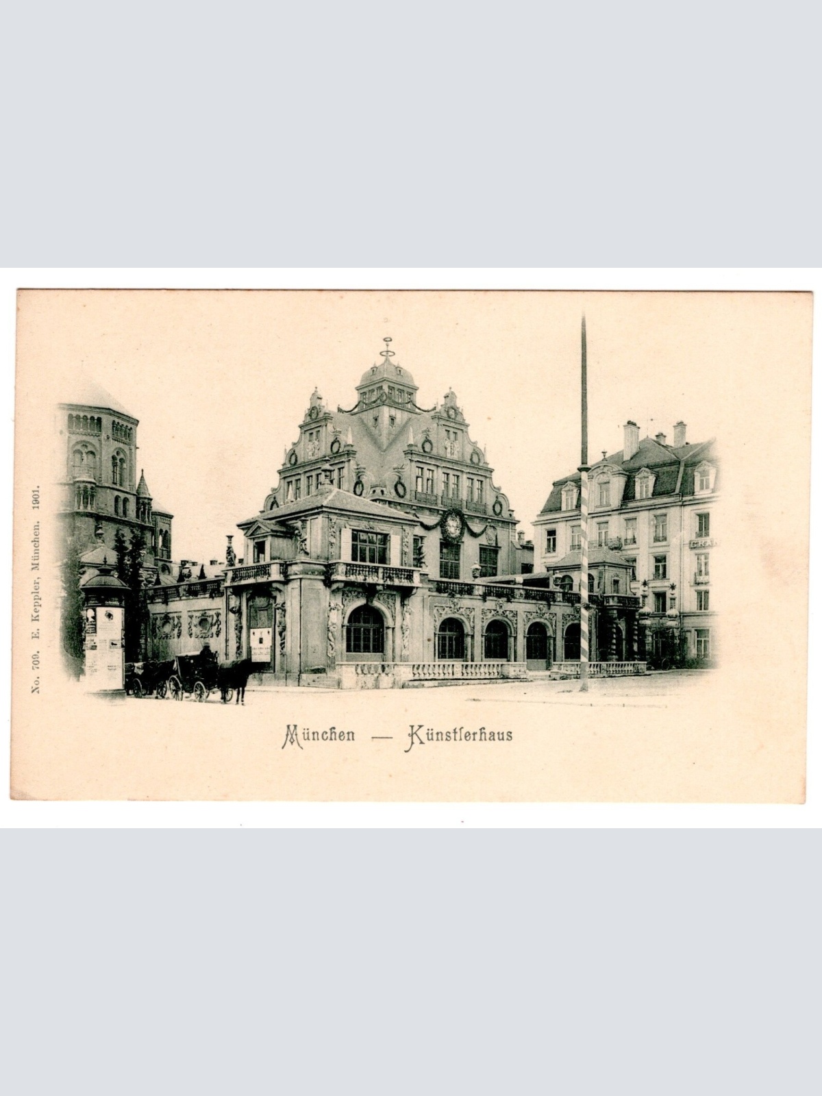 AK, München, Künstlerhaus, Bayern, Ansichtskarte (S6783)