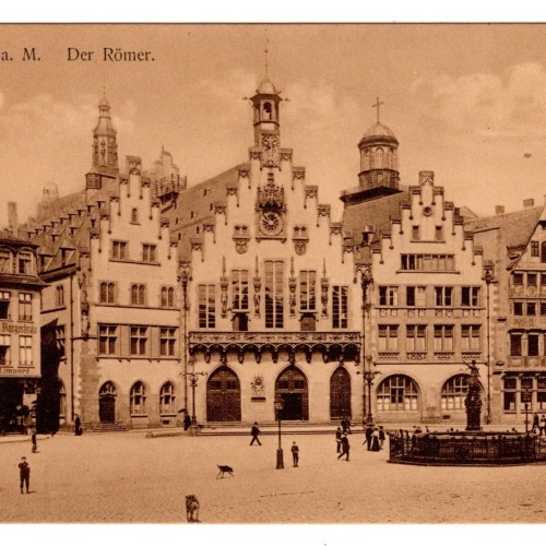 AK, Frankfurt am Main, Der Römer, Hessen, Ansichtskarte (S6797)