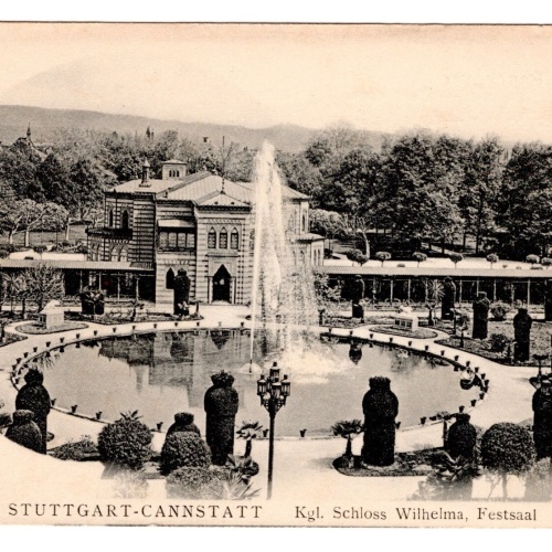 AK, Stuttgart Cannstatt, Kgl. Schloss, Baden-Württemberg, Ansichtskarte (S6799)