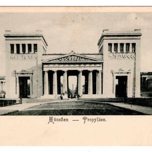 AK, München, Propyläen, Bayern, Ansichtskarte (S6801)
