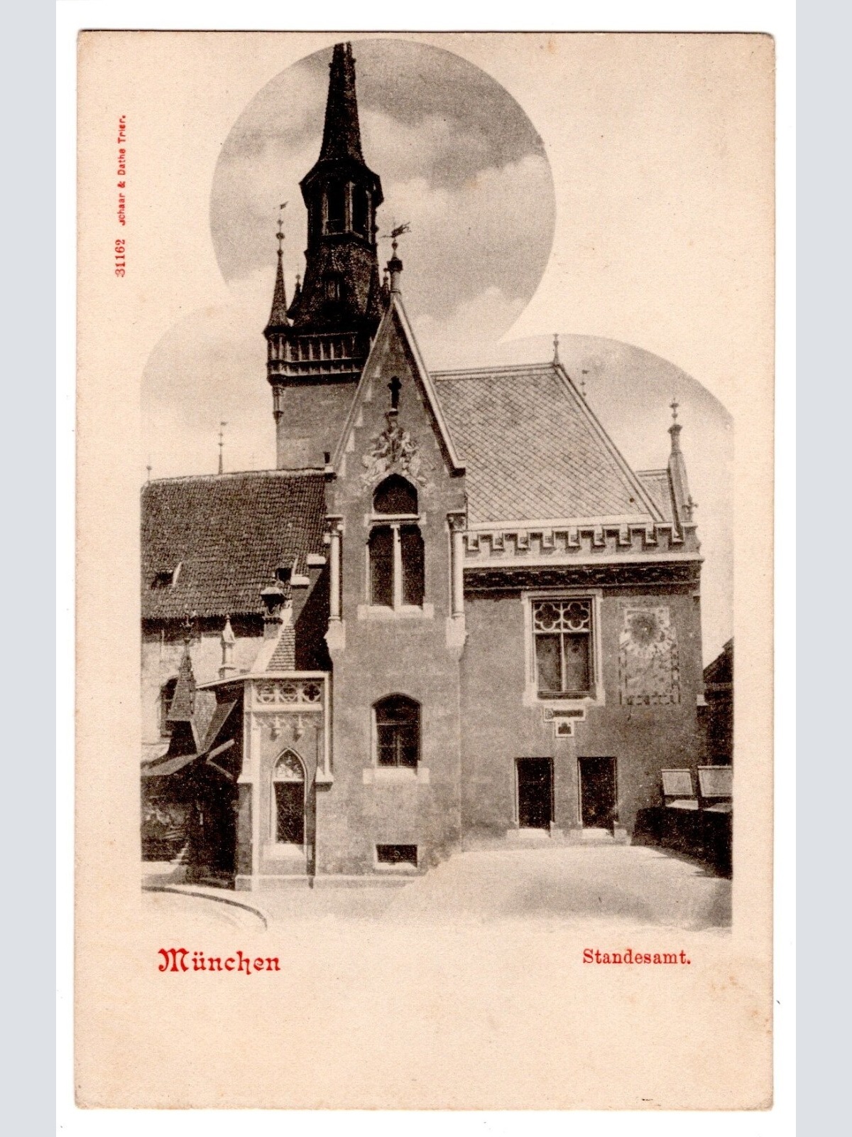 AK, München, Standesamt, Bayern, Ansichtskarte (S6803)