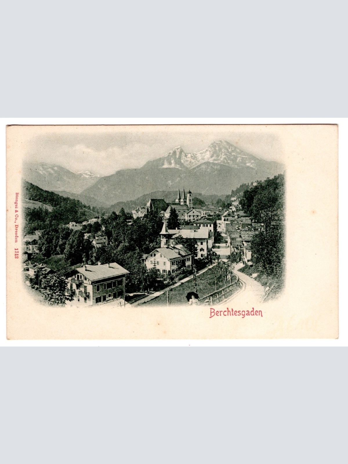 AK, Berchtesgaden, Bayern, Ansichtskarte (S6805)