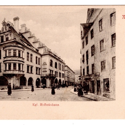 AK, München, Kgl. Hofbräuhaus, Bayern, Ansichtskarte (S6808)