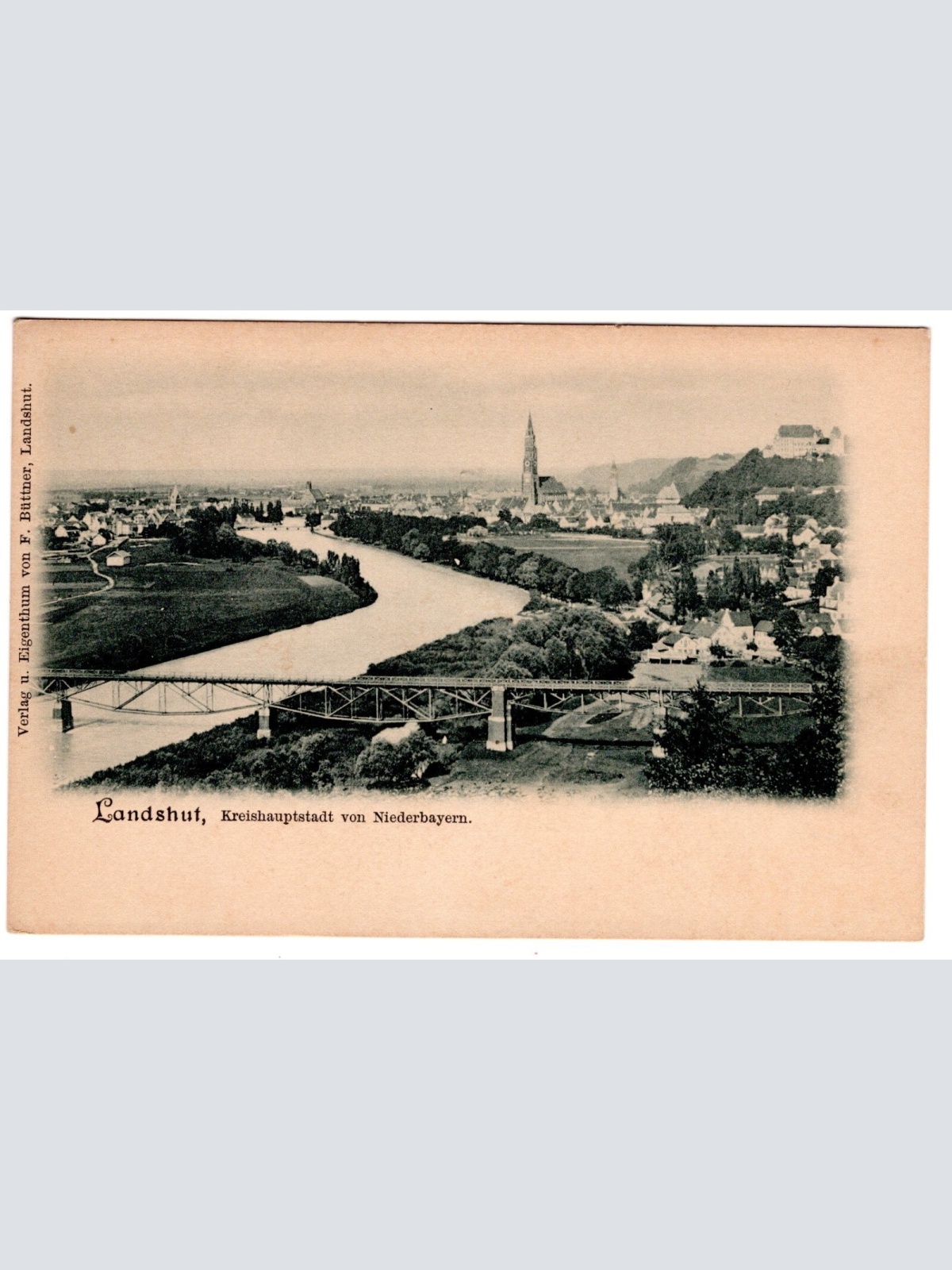 AK, Landshut, Bayern, Ansichtskarte (S6827)