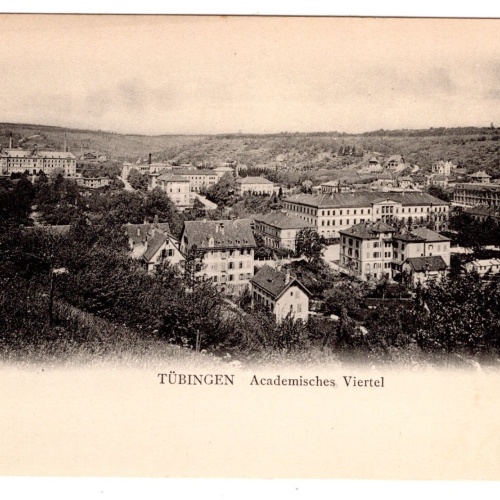AK, Tübingen, Academisches Viertel, Baden-Württemberg, Ansichtskarte (S6830)