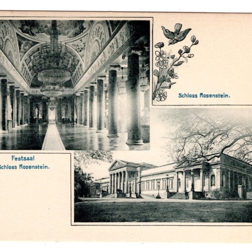 AK, Schloss Rosenstein, Stuttgart, Baden-Württemberg, Ansichtskarte (S6846)