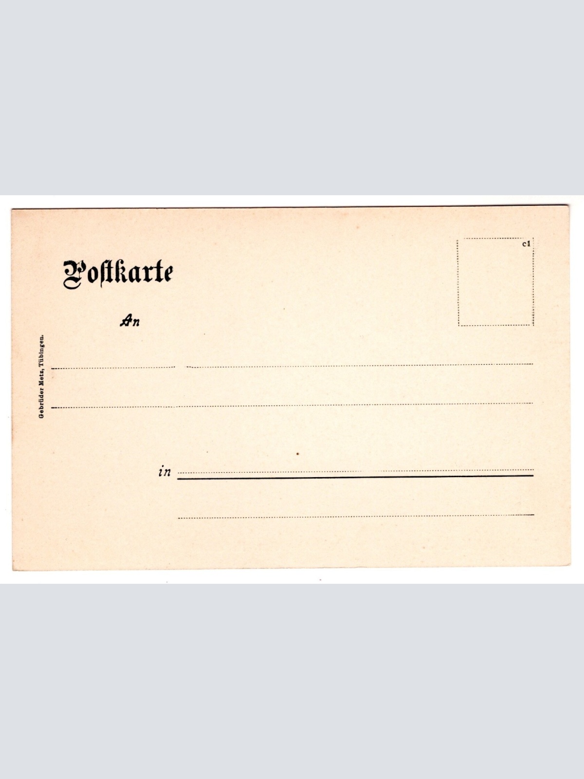 AK, Kgl. Jagdschloss Bebenhausen, Ansichtskarte (S6850)