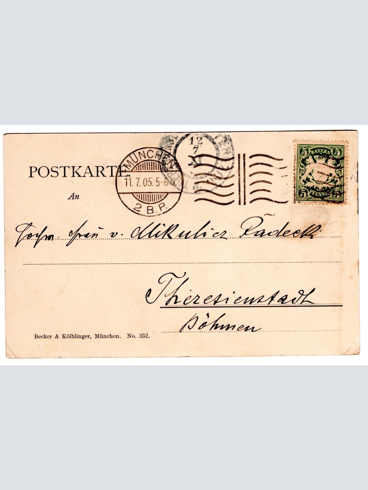AK, München, Propyläen, Bayern, Ansichtskarte (S6854)