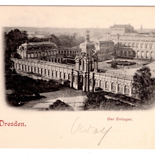 AK, Gruß aus Dresden, Der Zwinger, Sachsen, Ansichtskarte (S6869)