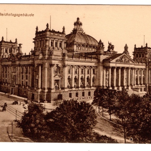 AK, Berlin, Reichstagsgebäude, Ansichtskarte (S6875)