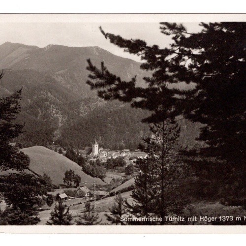 AK, Türnitz mit Höger, Niederösterreich, Ansichtskarte (S6906)