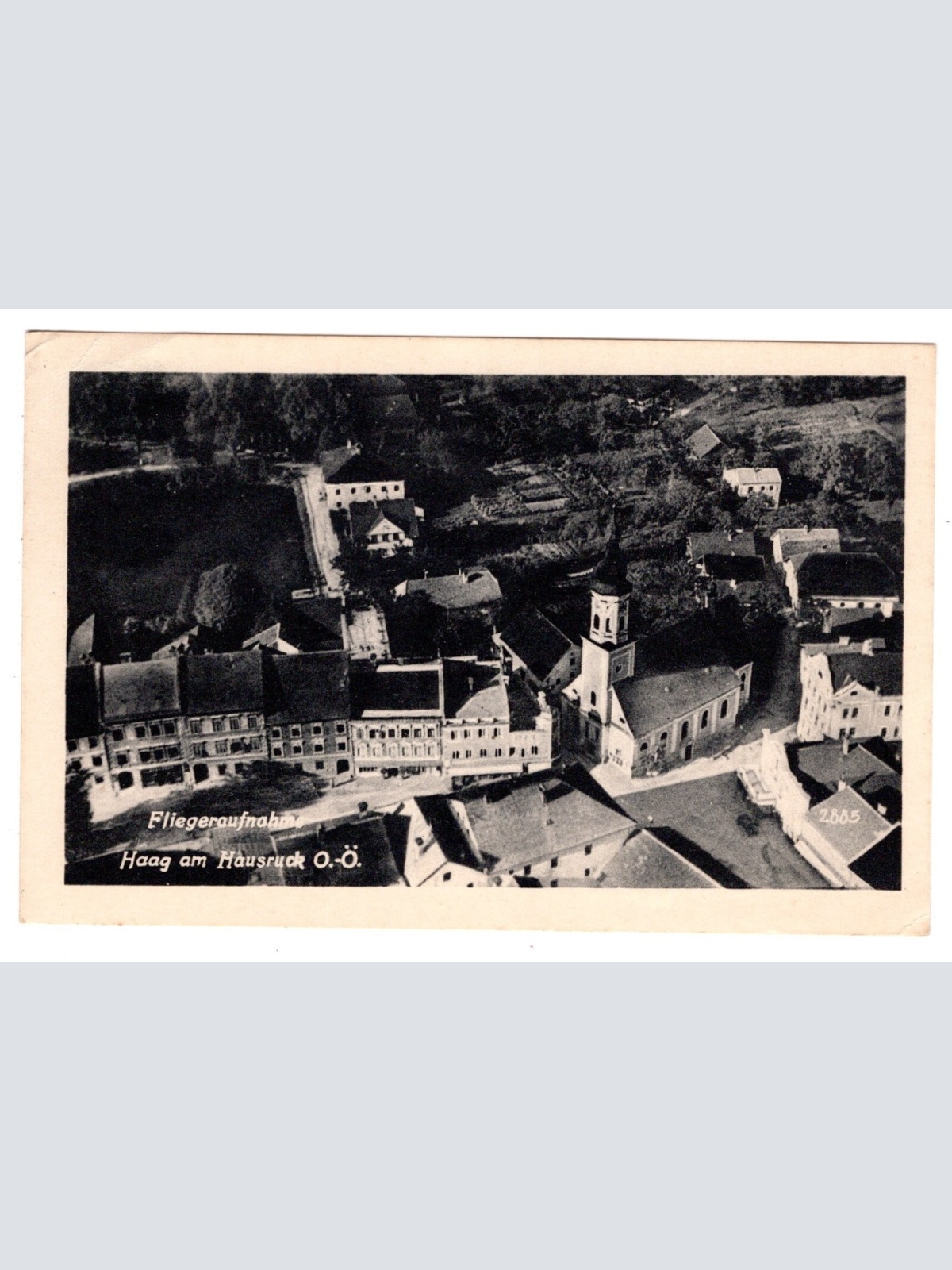 AK, Haag am Hausruck, Fliegeraufnahme, Oberösterreich, Ansichtskarte (S6930)