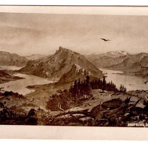 AK, Schafberg, Salzkammergut, Oberösterreich, Ansichtskarte (S6942)