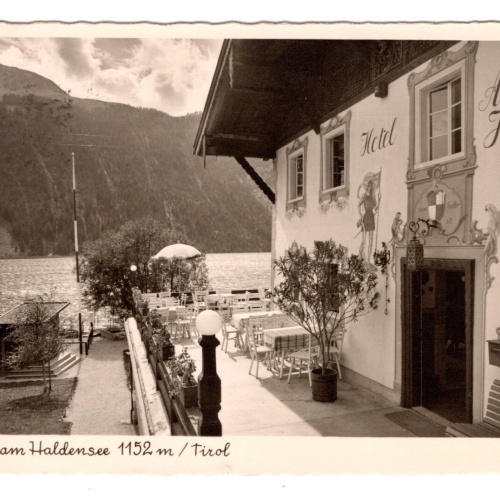 AK, Haller am Haldensee, Tirol, Ansichtskarte (S6952)