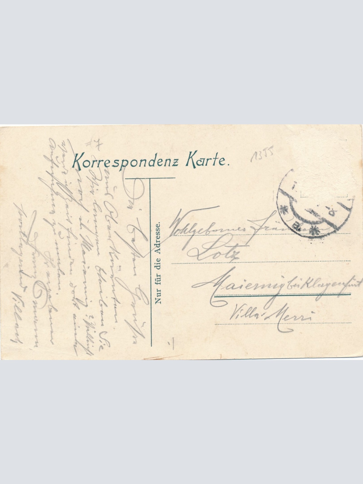 AK gruss aus Villach mit Bub und Mädchen Kärnten Ansichtskarte (14444)