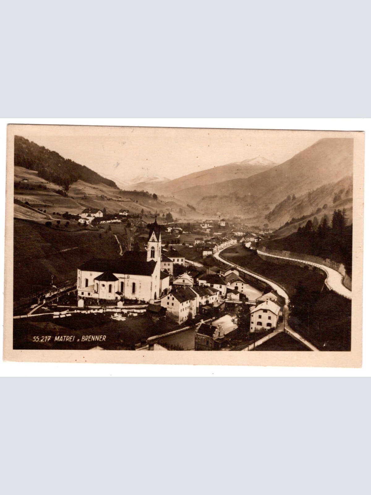 AK, Matrei am Brenner, Tirol, Ansichtskarte (S6975)