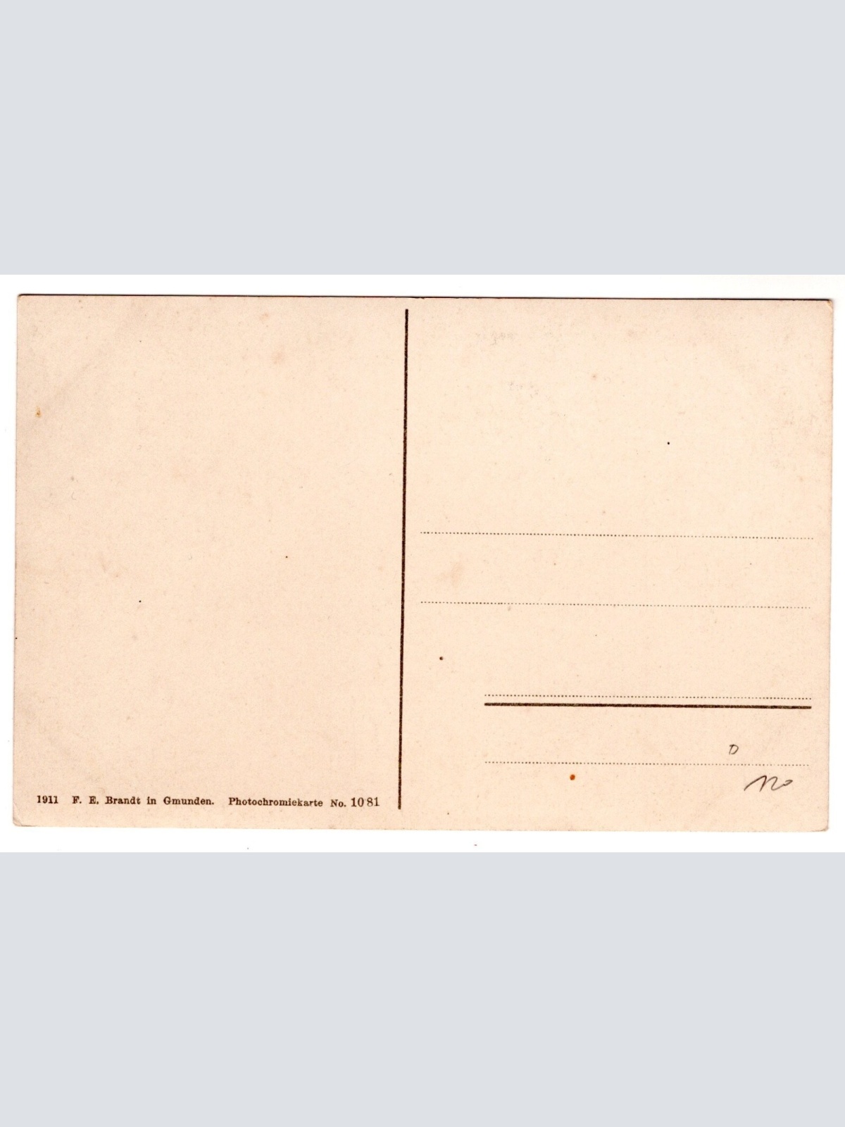 AK, Kranabetsattel-Hütte, Ebensee, Oberösterreich, Ansichtskarte (S6995)