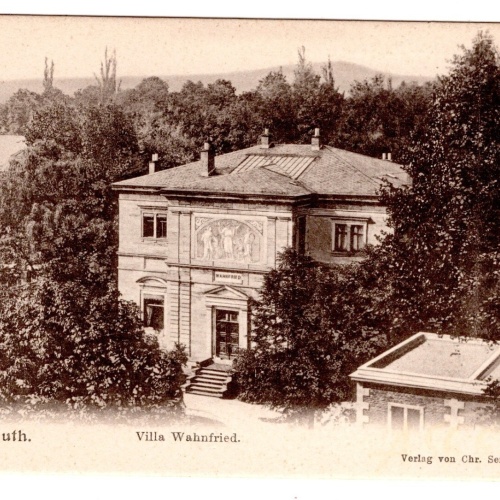 AK, Bayreuth, Villa Wahnfried, Bayern, Ansichtskarte (S7008)