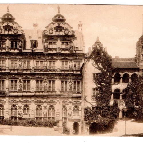 AK, Heidelberg - Der Friedrichsbau, Baden-Württemberg, Ansichtskarte (S7015)