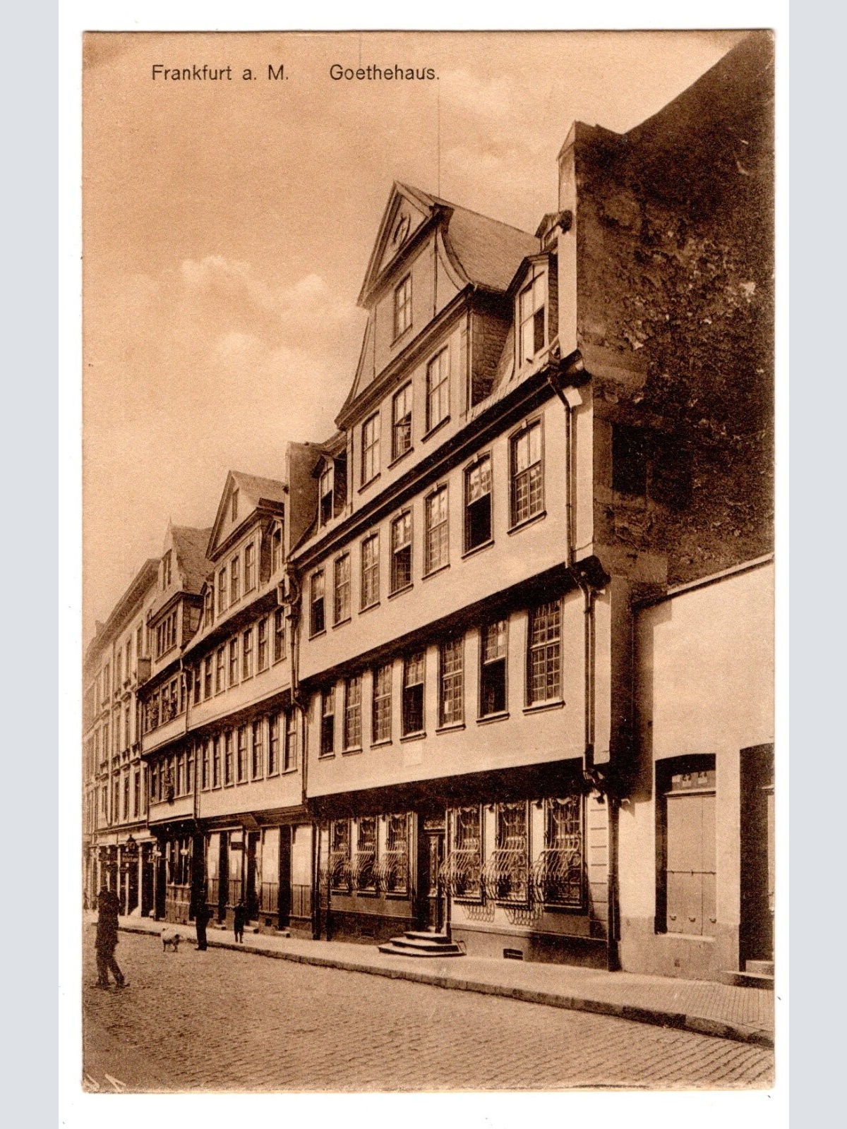 AK, Frankfurt am Main, Goethehaus, Hessen, Ansichtskarte (S7023)