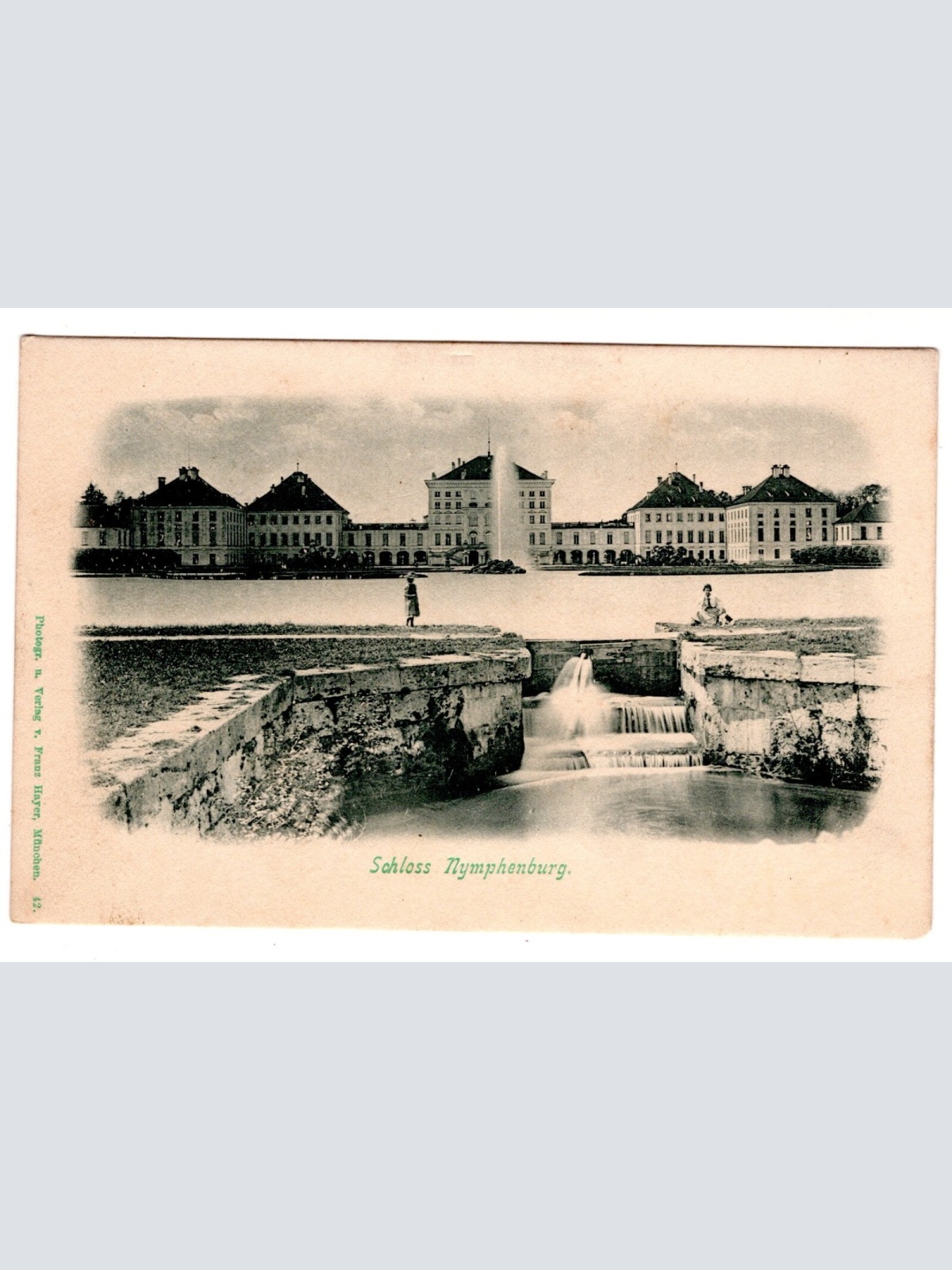 AK, Schloss Nymphenburg, München, Bayern, Ansichtskarte (S7041)