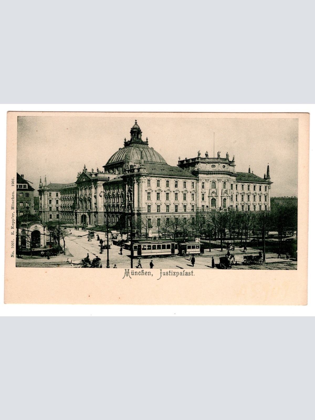 AK, München, Justizpalast, Bayern, Ansichtskarte (S7057)