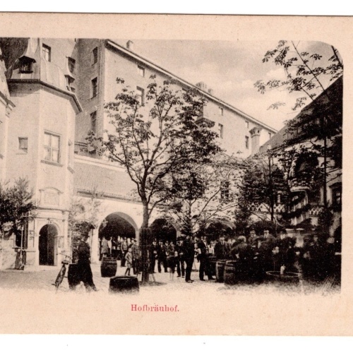 AK, München, Hofbräuhof, Bayern, Ansichtskarte (S7058)