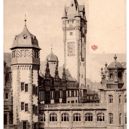 AK, Frankfurt am Main, Hessen, neue Rathaus, Ansichtskarte (S7068)
