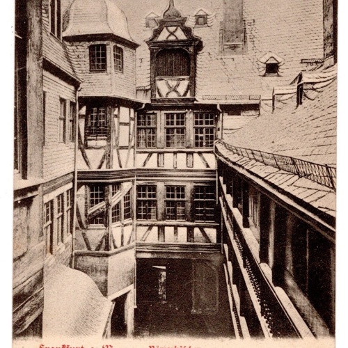 AK, Frankfurt am Main, Hessen, Römerhöfchen, Ansichtskarte (S7069)