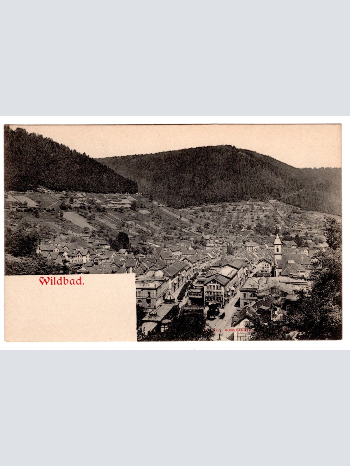 AK, Bad Wildbad, Baden-Württemberg, Ansichtskarte (S7103)