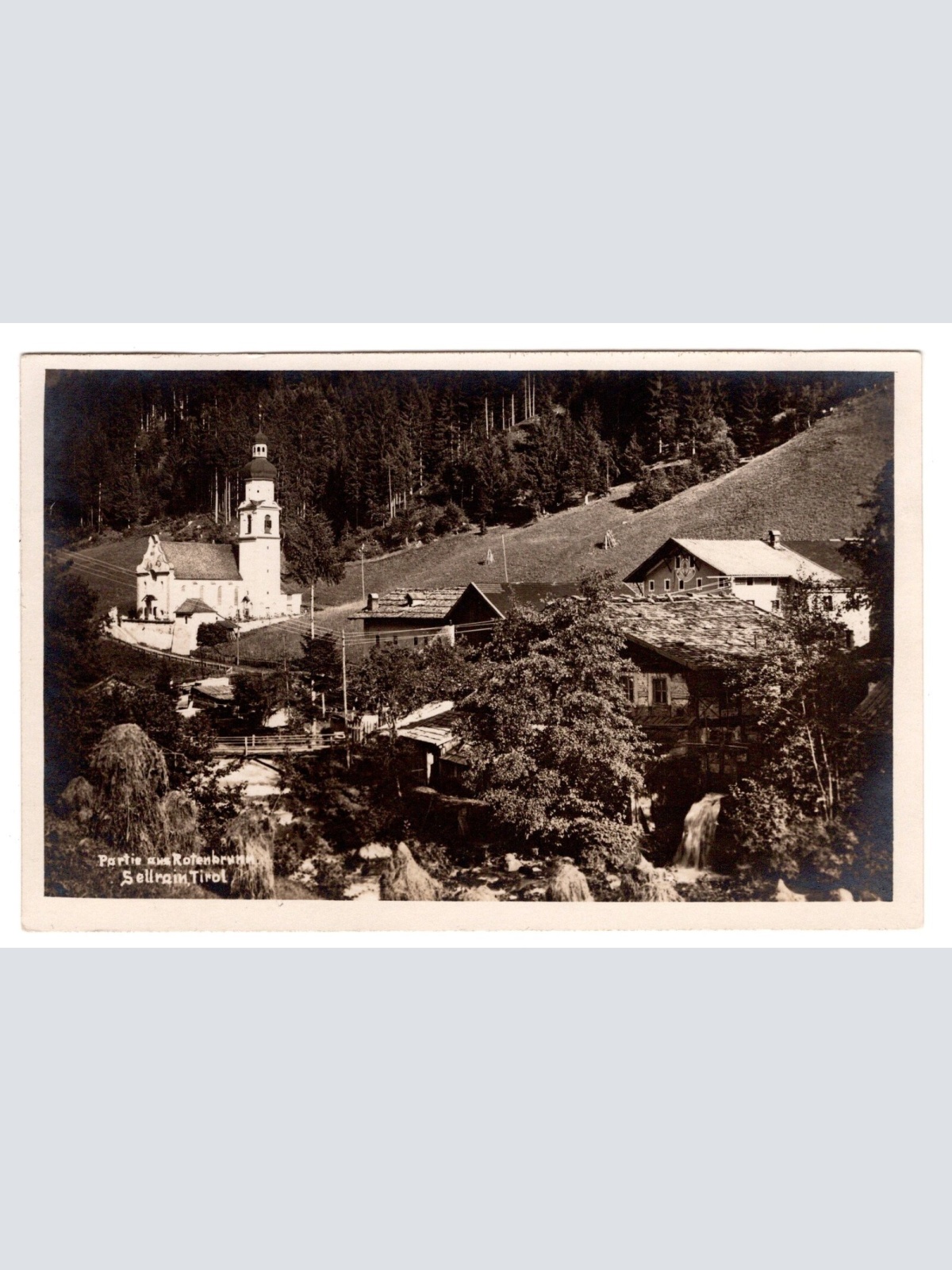 AK, Sellrain, Tirol, Ansichtskarte (S7121)