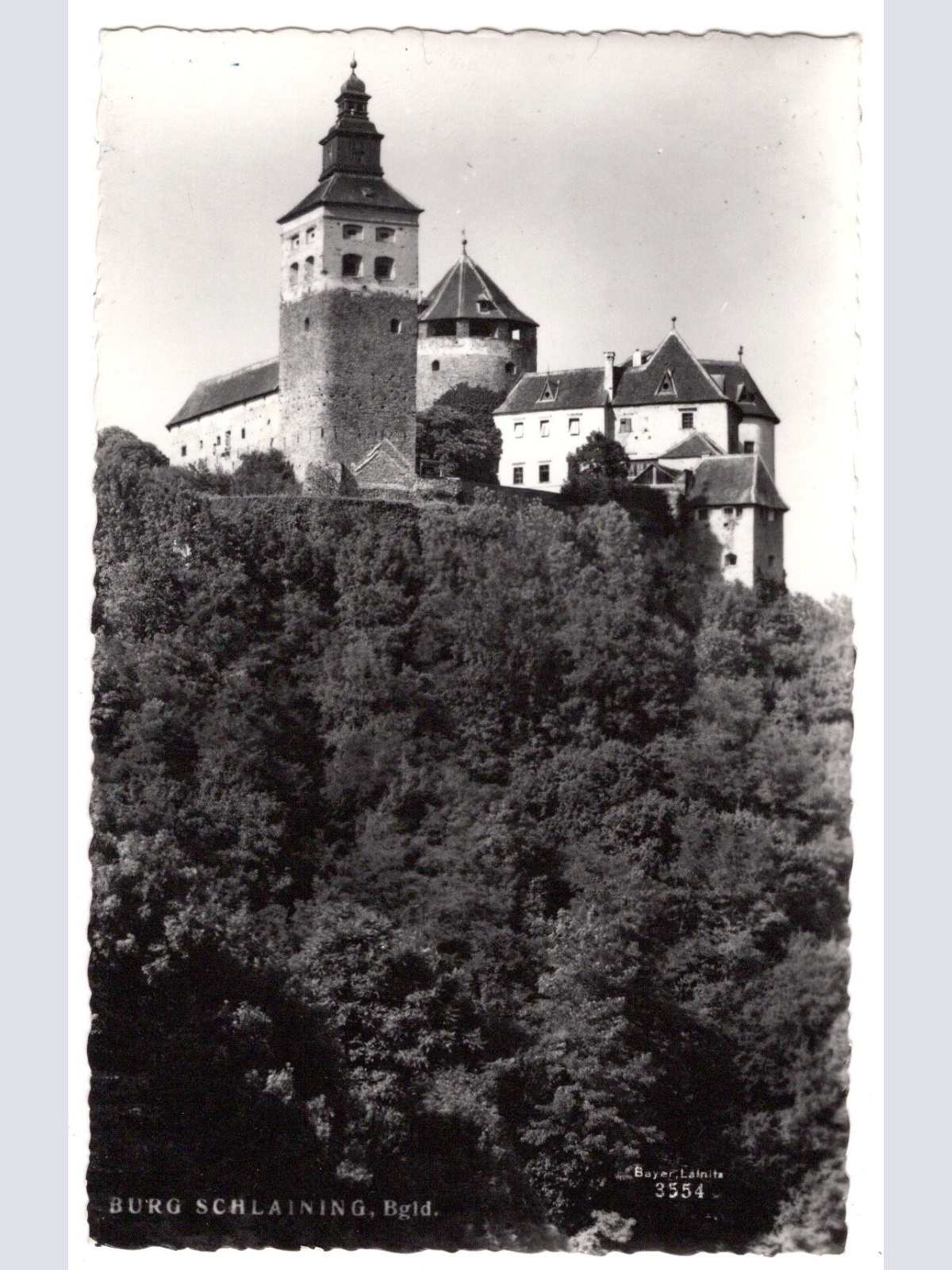 AK, Burg Schlaining, Burgenland, Ansichtskarte (S7136)