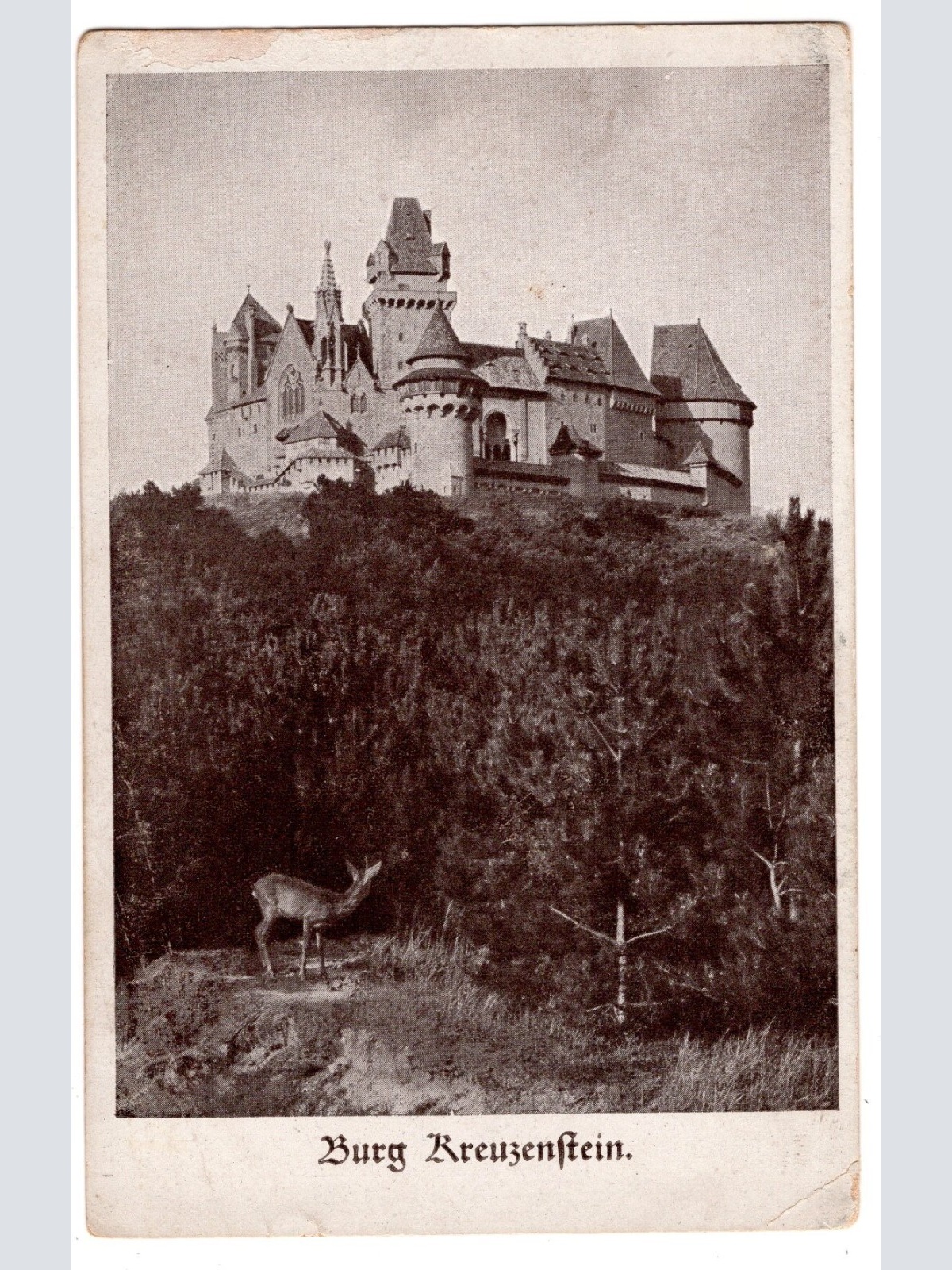 AK, Burg Kreuzenstein, Niederösterreich, Ansichtskarte (S7151)