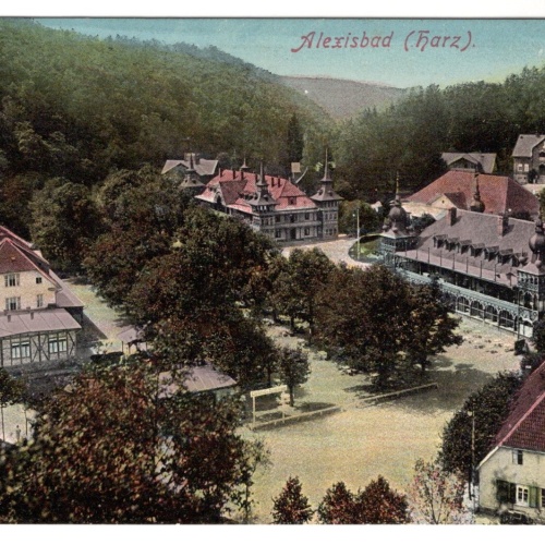AK, Alexisbad, Sachsen-Anhalt, Ansichtskarte (S7183)