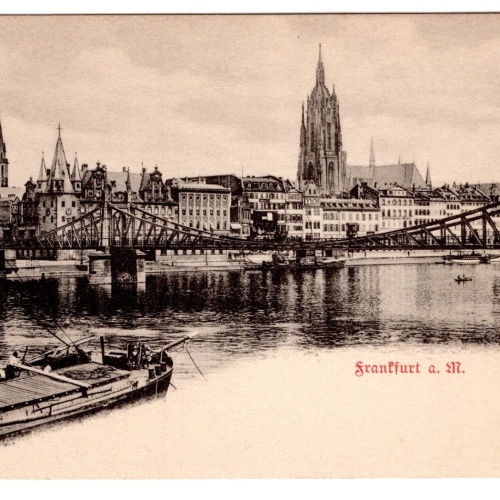 AK, Frankfurt am Main, Hessen, Ansichtskarte (S7201)