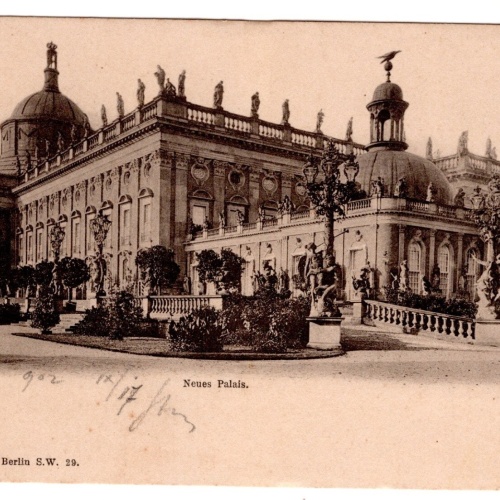 AK, Potsdam, Neues Palais, Brandenburg, Ansichtskarte (S7213)