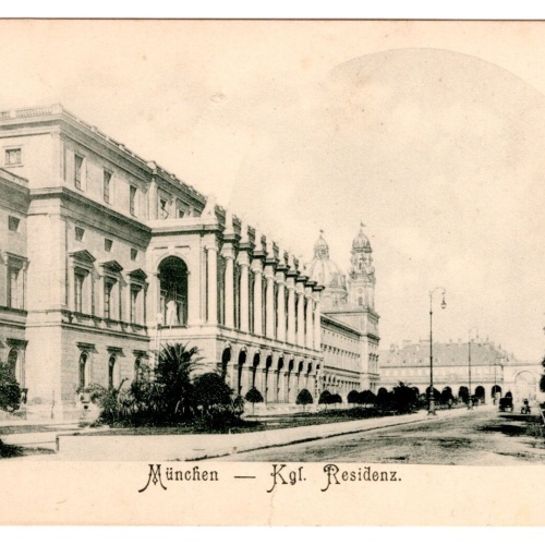 AK, München, Kgl. Residenz, Bayern, Ansichtskarte (S7219)